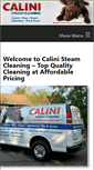 Mobile Screenshot of calinisteamcleaning.com